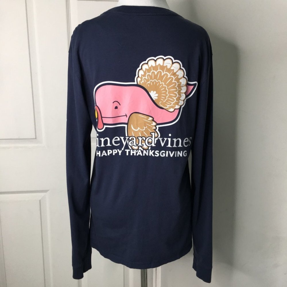 Vineyard Vines Happy Thanksgiving T Shirt Size XS